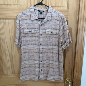 Sherpa Adventure Gear Shirt Mens Large Short Sleeve Shirt
